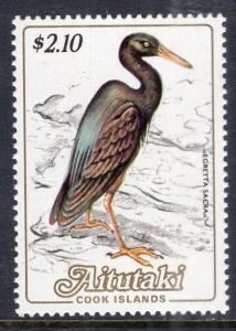 Aitutaki 337 Bird MNH VF