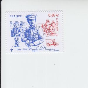2015 France Nicole Minchin WWI Doctor (Scott 4781) MNH