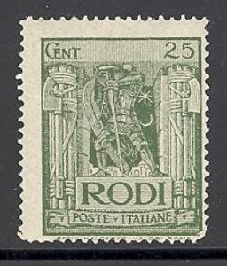 Rhodes 18 mint never hinged SCV $ 10.00 (RS)