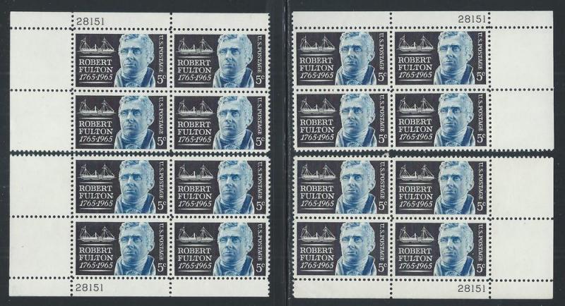 UNITED STATES SC# 1270 PL#28151 MATCH SET B/4  FVF/OG 1965