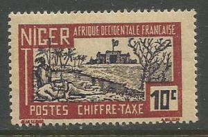 NIGER   #J12  MH  (1927)