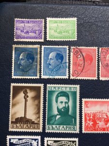 Bulgaria Stamps,1940,Sc#350-388,first Postage Stamps, Tsar Boris,postal System