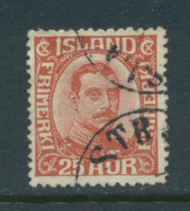 Iceland 121 Used thin