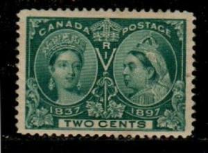 Canada Scott 52 Mint hinged VF (Catalog Value $25.00)