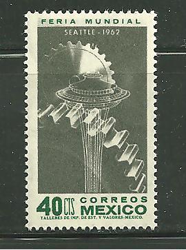 Mexico 925 MNH \Century 21\ Expo Seattle 1962