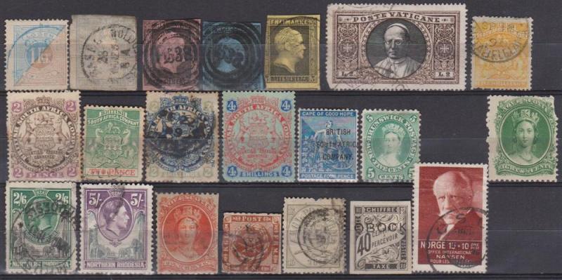 Worldwide lot- Old Classics CV $1647.00 (B8609)