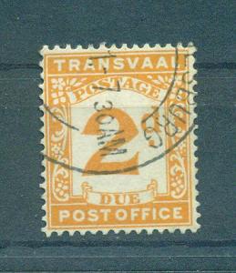 Transvaal sc# J3 used cat value $1.50