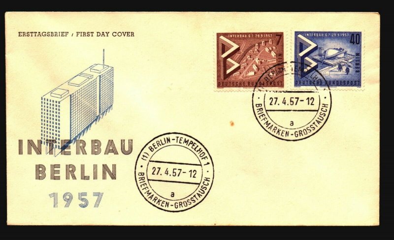 Germany / Berlin - 4 1957 - 66 FDC / All Cacheted - Z16013