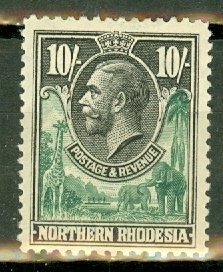 LC: Northern Rhodesia 16 mint CV $125