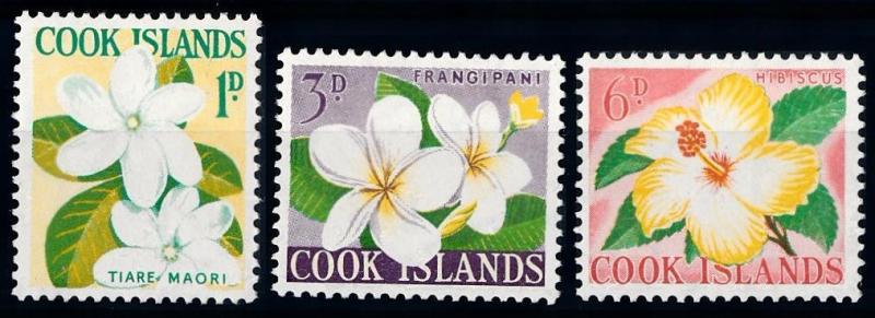 [64799] Cook Islands 1963 Flora Flowers Blumen From Set MLH