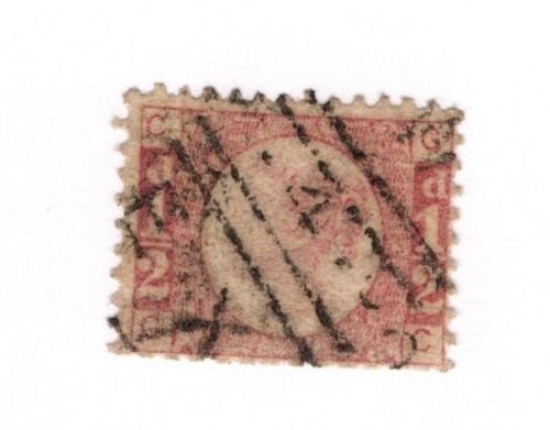 Great Britain #58 Faults - Used - CAT VALUE $22.00 