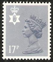 1984 GB Northern Ireland Scott NIMH30 Queen Elizabeth MNH 