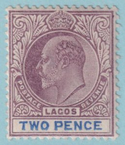 LAGOS 52a  MINT HINGED OG * CHALKY PAPER - NO FAULTS VERY FINE! - TOK