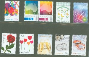 Australia  #4074A-4082 Mint (NH) Single (Complete Set)