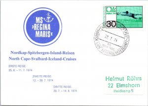 Germany 1974 - MS Regina Maris - North Cape Iceland Cruises - F67497