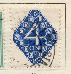 Holland 1923 Early Issue Fine Used 4c. 108598