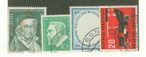 Germany #725-728  Single (Complete Set)