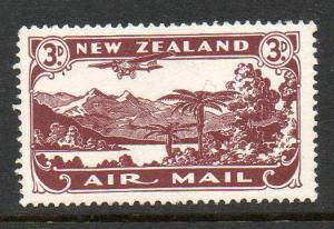 New Zealand C1 Air Mail Unused Hinged cv$27.50 D828