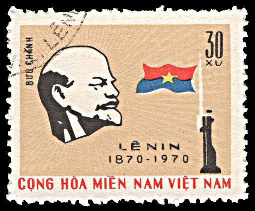 Vietnam-Viet Cong Michel 24, CTO, 100th Anniversary Birth of Lenin