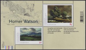 Canada - 2005 - Scott #2109 - MNH souvenir sheet - Art Painter Homer Watson