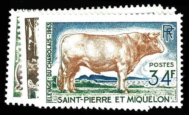 ST. PIERRE & MIQUELON 370-73  Mint (ID # 84101)