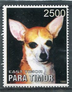 Timor (East) 1999 DOG 1 value Perforated Mint (NH)