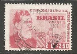 BRAZIL 853 VFU O374-3