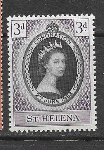 St. Helena 139 MVLH Coronation cpl. issue X 10, VF 2022 CV 12.50