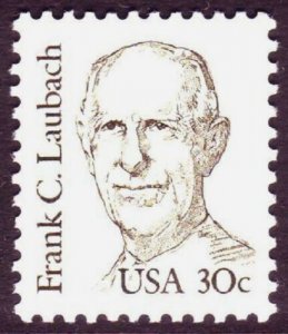 1984 Frank C. Laubach Missionary Single 30c Postage Stamp, Sc# 1864, MNH, OG