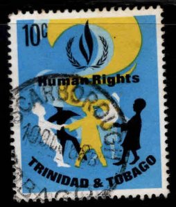 Trinidad  & Tobago Scott 137 Used  Human Rights stamp