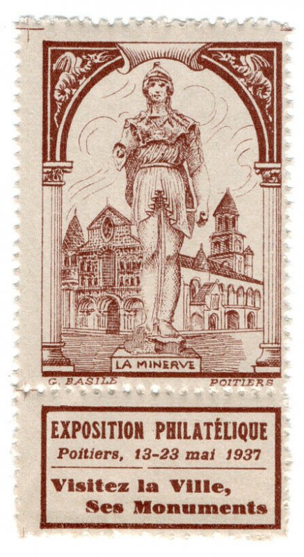 (I.B) France Cinderella : Philatelic Exhibition (Poitiers 1937)