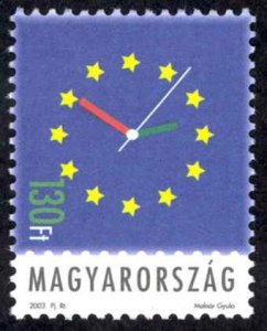 Hungary Sc# 3859 MNH 2003 European Union Membership