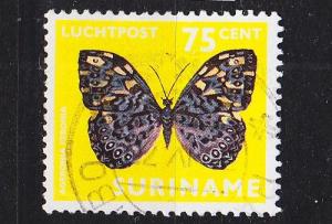 NIEDERLANDE NETHERLANDS Suriname [1972] MiNr 0635 ( O/used ) Schmetterlinge