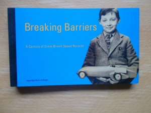 DX21Breaking Barriers Prestige Booklet Complete - Cat £35 - Face Value £8.86 