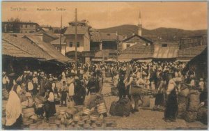 79480 - Bosnia and Herzegovina - VINTAGE POSTCARD - SARAJEVO: Market-