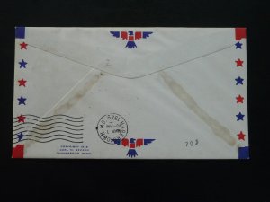 first flight cover Pittsburgh to Hagerstown United States 1949