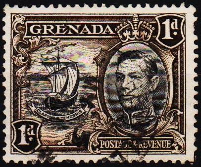 Grenada. 1938 1d S.G.154a Fine Used