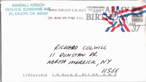 United States, California, United States Postal Stationary, Slogan Cancel