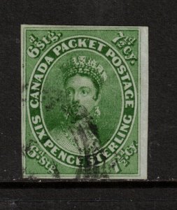 Canada #9 Very Fine Used **With Certificate**