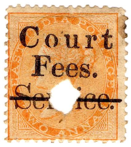 (I.B) India Revenue : Court Fees 2a (Service OP)