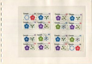 Canada #508-511 Used First Day Cancels