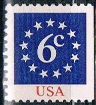 USA 1892, 6c Circle of Stars, MNH, VF