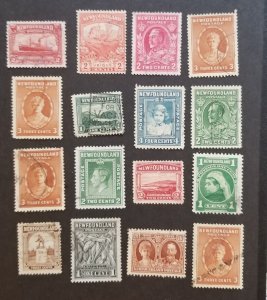 NEWFOUNDLAND Used Stamp Lot T4944