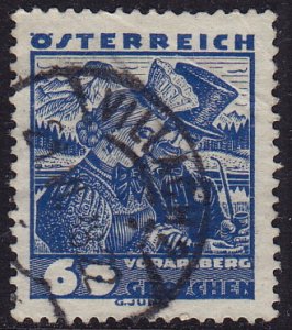 Austria - 1934 - Scott #366 - used - VILLACH 2 pmk