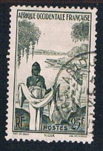 French West Africa 54 Used Agni Woman (BP10213)