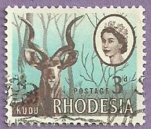 Rhodesia Used Stamp Scott 225 #6