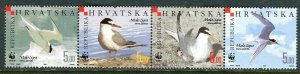 058 CROATIA 2006 - WWF - Birds - Little Tern - Sterna Albifrons - MNH Set