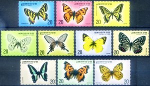 Fauna. 1976 Butterflies.