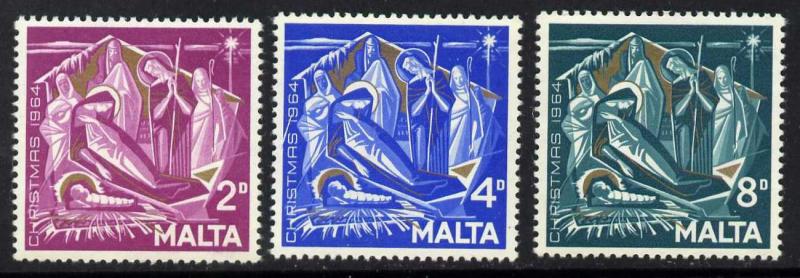 Malta 309-11 MNH Christmas