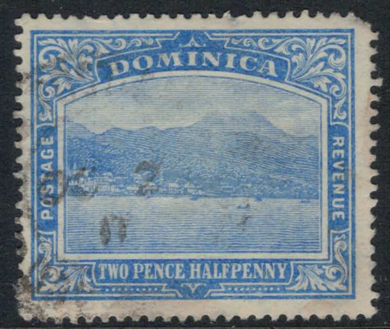 Dominica #53 rounded corner  CV $9.75